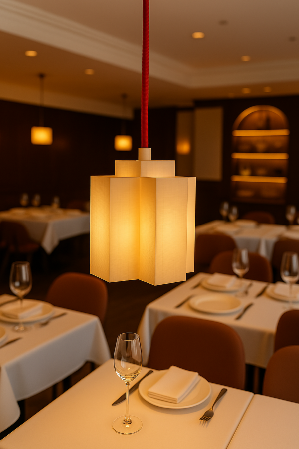 Pixelated Bloom | 3D Lampshade