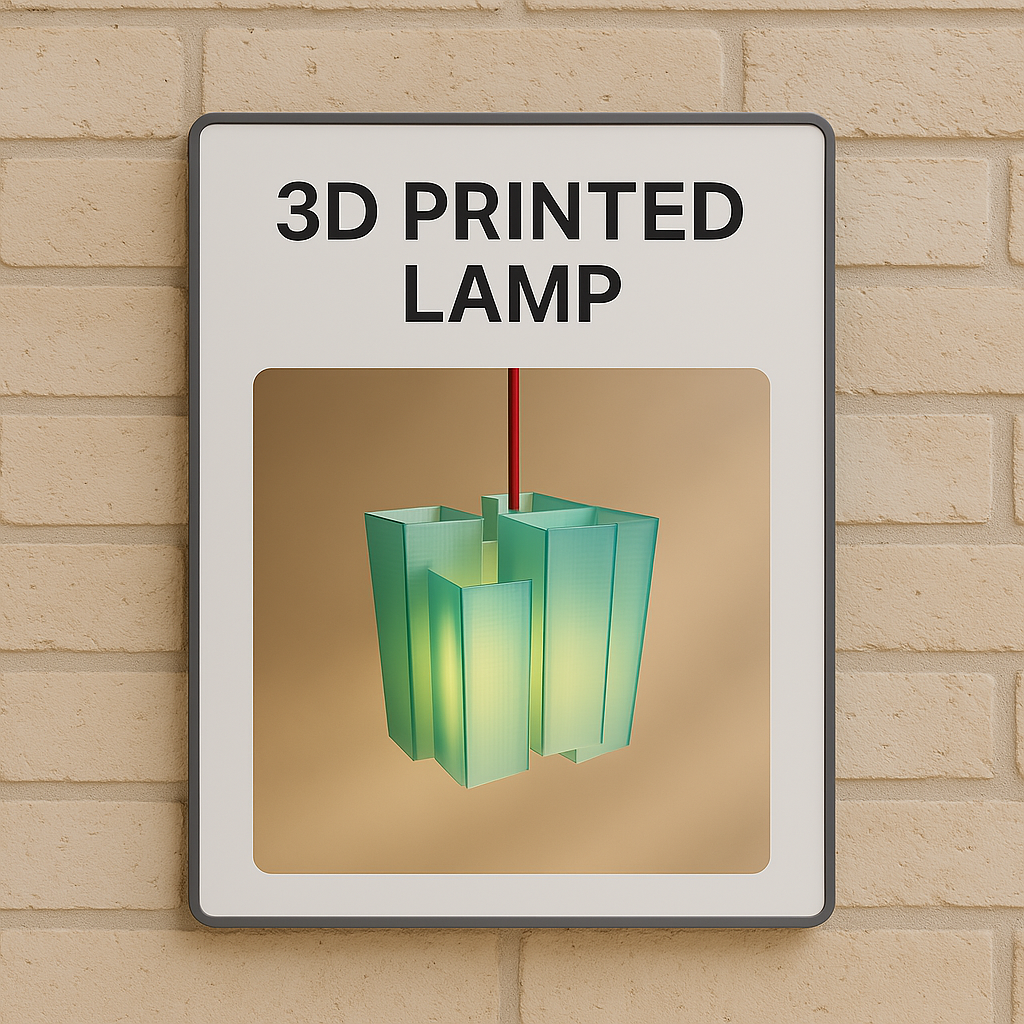Pixelated Bloom | 3D Lampshade - Image 3