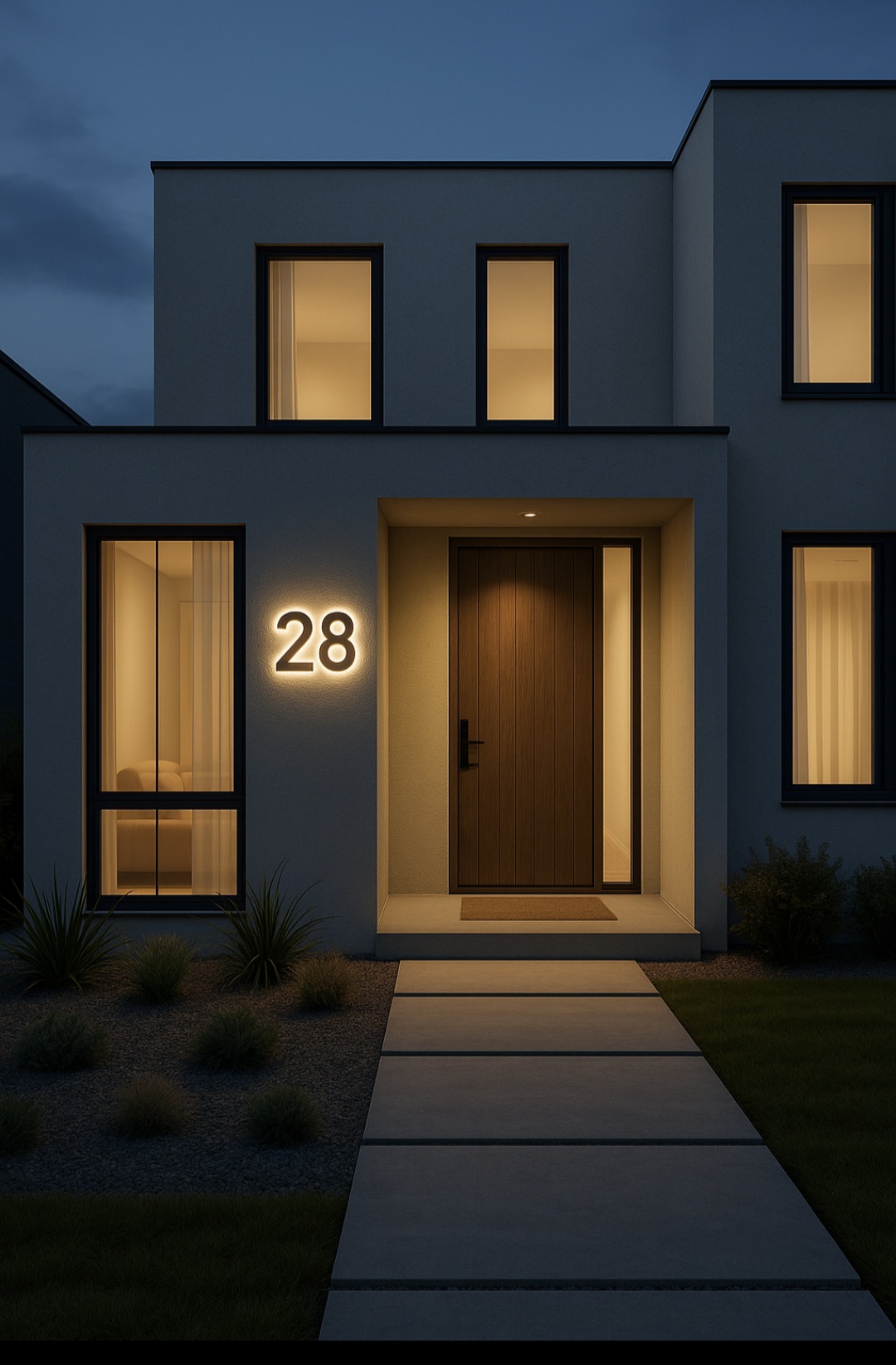 3D house numbers