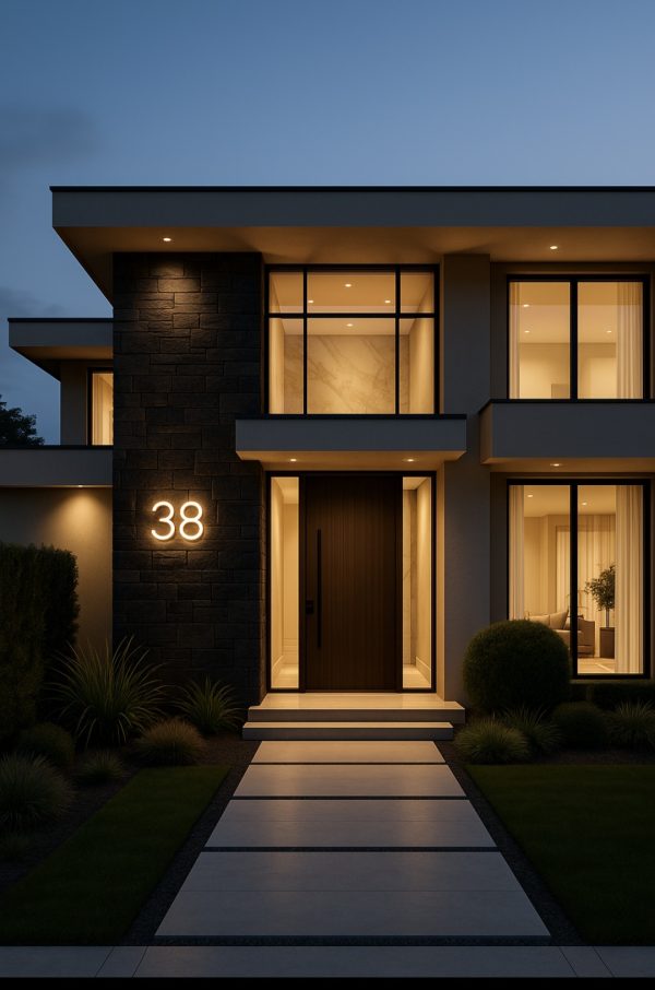 3D house numbers
