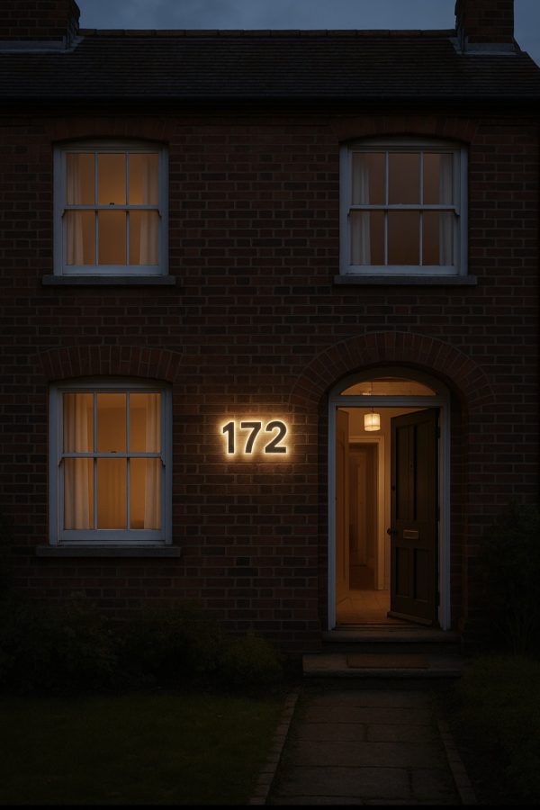 3D house numbers