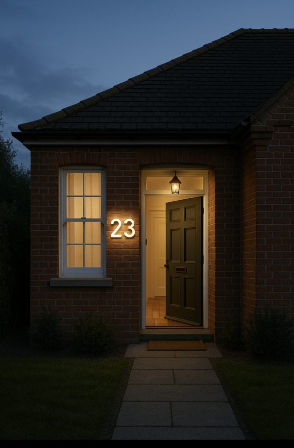 3D house numbers