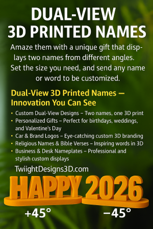DUAL 3D NAMES